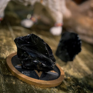 Obsidiana Negra Bruta