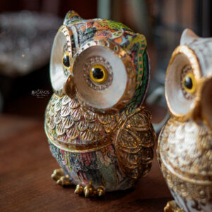 Corujas Decoradas (Colorida com Durado)