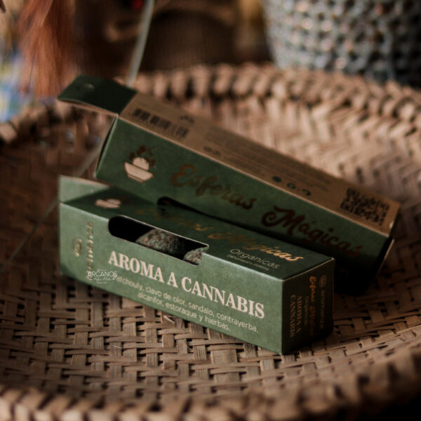 Esfera Aromanza Aroma a Cannabis