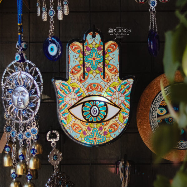 Pendente Hamsa (Azul) - Imagem 2