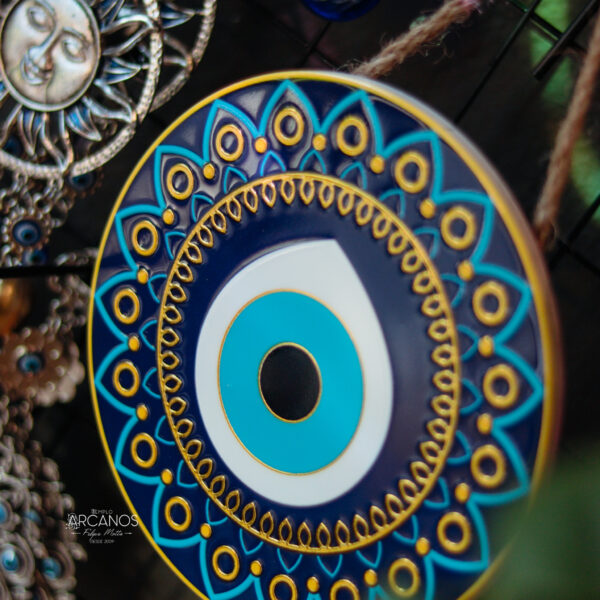 Mandala Olho Grego com Dourado (mod1) - Imagem 2