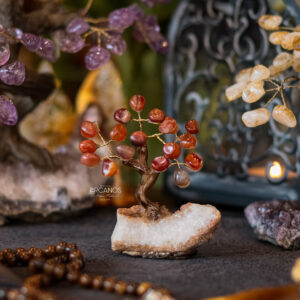 Arvore de Cristal Cornalina (Mini)