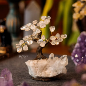 Arvore de Cristal Quartzo Transparente