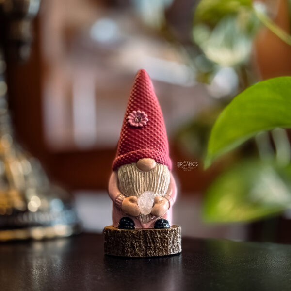 Gnomo Quartzo Rosa