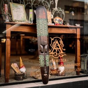 Máscara Bali Flores