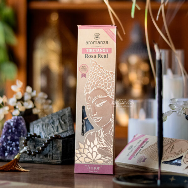 Incenso Aromanza Tibetano / Rosa Real