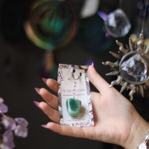 Chaveiro de Quartzo Verde