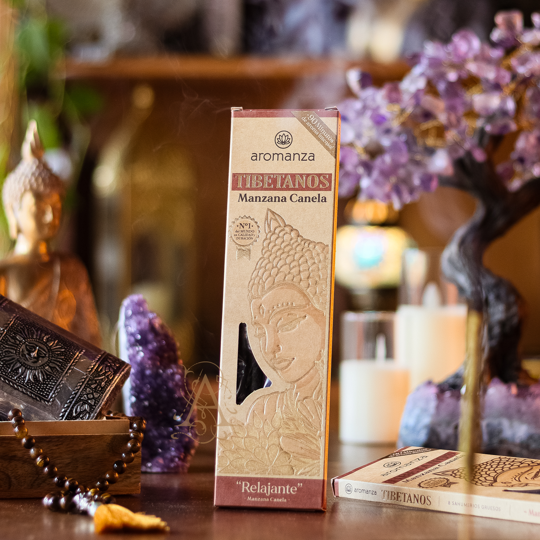 Incenso Aromanza Tibetano / Maçã com Canela